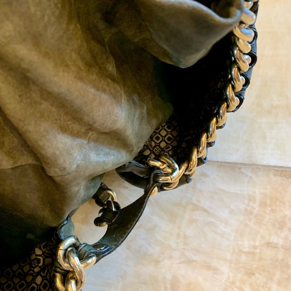 Loyd Marish green leather handbag - Picture 6 of 11